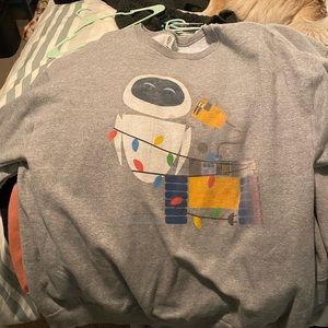 Disney WALL·E and Eve Christmas sweatshirt